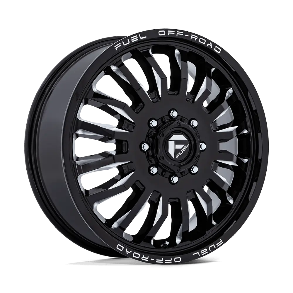 Fuel Wheels | Arc Dually | Gloss Black Milled 1