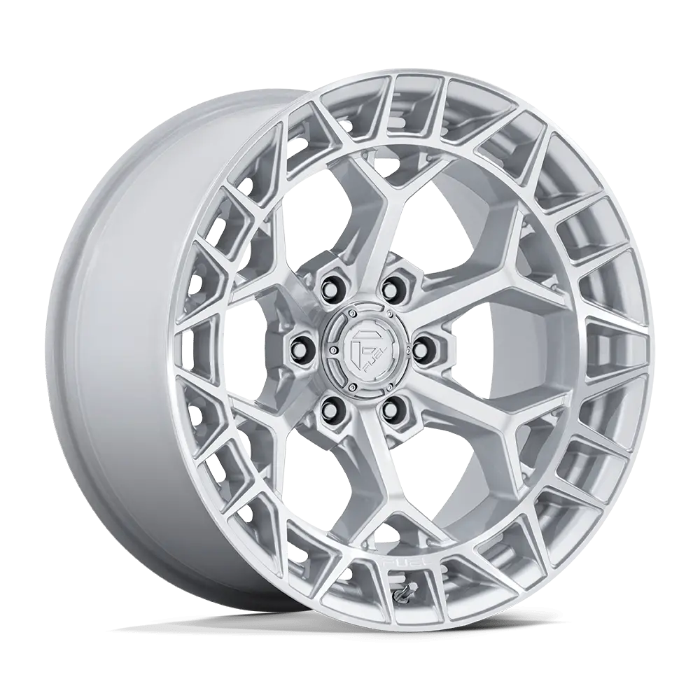 Fuel Wheels | Charger | Gloss Silver W/ Machined Face 1