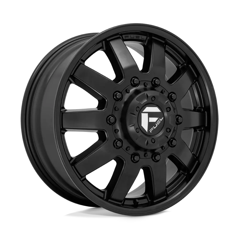 Fuel Wheels | Maverick Dually | Satin Black/Chrome Plated 1
