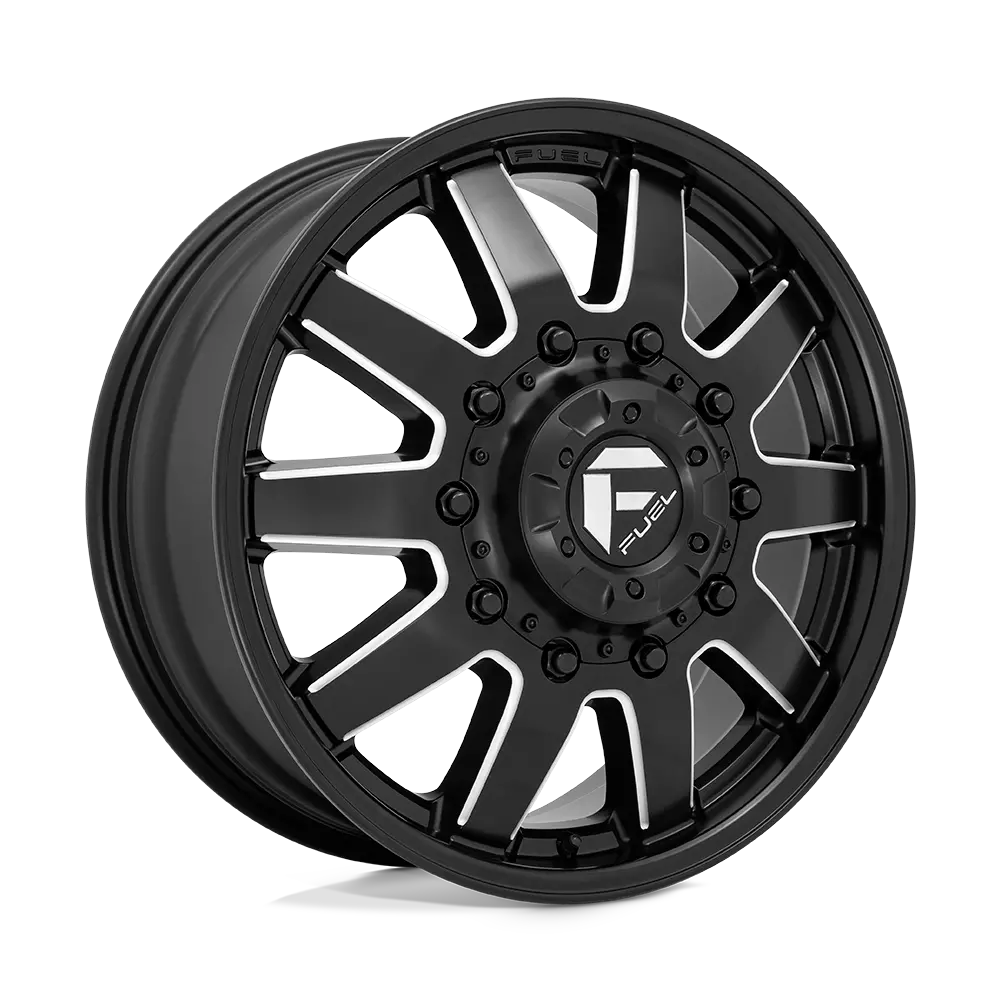 Fuel Wheels | Maverick Dually | Matte Black Milled 1