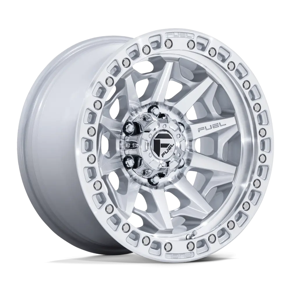 Fuel Wheels | Covert | Silver W/ Machined Face 1