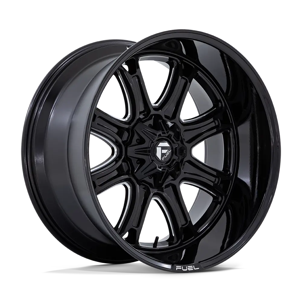 Fuel Wheels | Darkstar | Gloss Black Milled 1