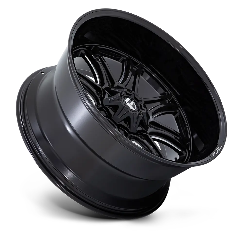 Fuel Wheels | Darkstar | Gloss Black Milled 2