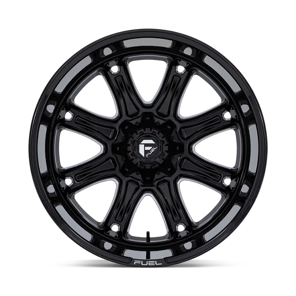 Fuel Wheels | Darkstar | Gloss Black Milled 3