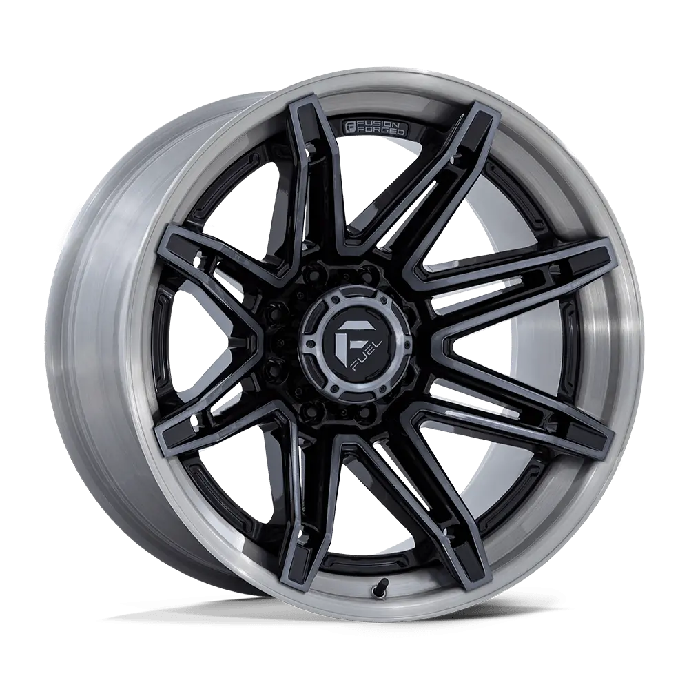 Fuel Wheels | Brawl | Gloss Black Brushed Dark Tint 1