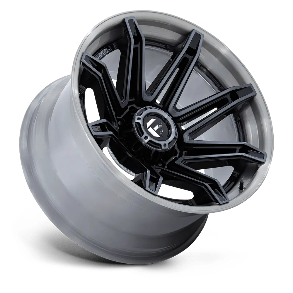 Fuel Wheels | Brawl | Gloss Black Brushed Dark Tint 2