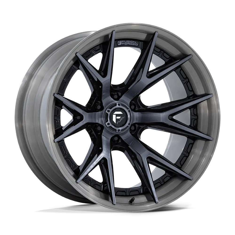 Fuel Wheels | Catalyst | Gloss Black Brushed Dark Tint 1