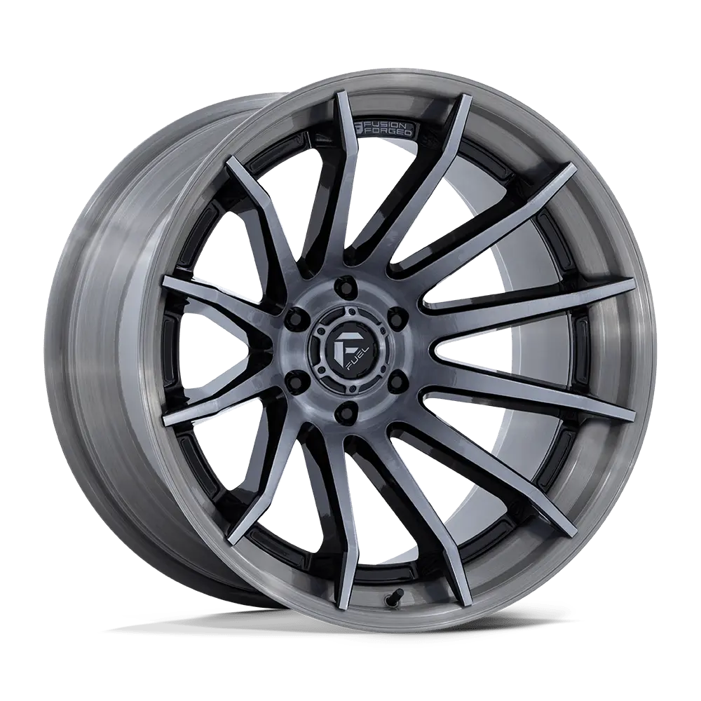 Fuel Wheels | Burn | Gloss Black Brushed Dark Tint 1