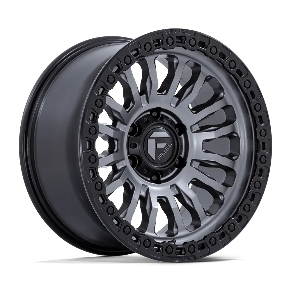 Fuel Wheels | Rincon | Matte Gunmetal W/ M-Black Lip 1
