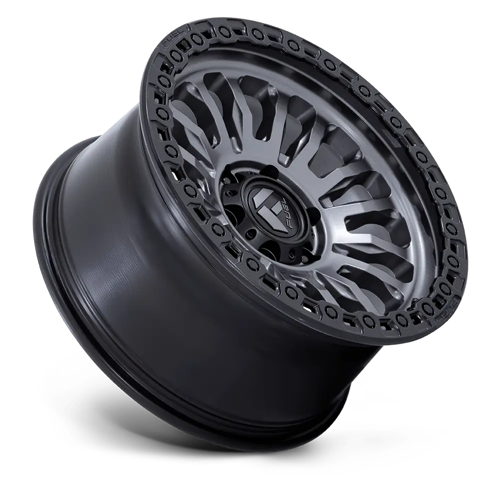 Fuel Wheels | Rincon | Matte Gunmetal W/ M-Black Lip 2
