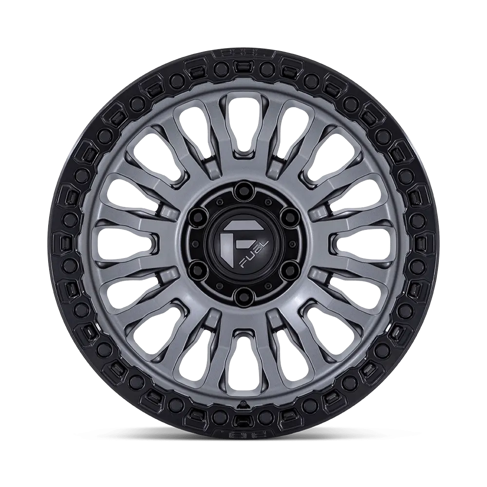 Fuel Wheels | Rincon | Matte Gunmetal W/ M-Black Lip 3