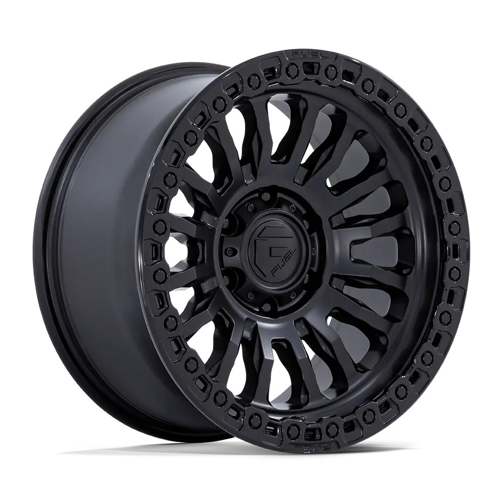 Fuel Wheels | Rincon | Matte Black W/ Gloss Black Lip 1