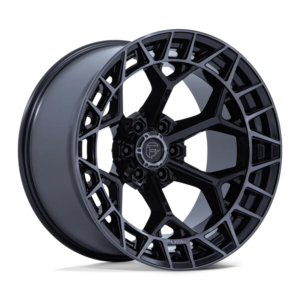 Fuel Wheels | Charger | Gloss Black Brushed Dark Tint 1