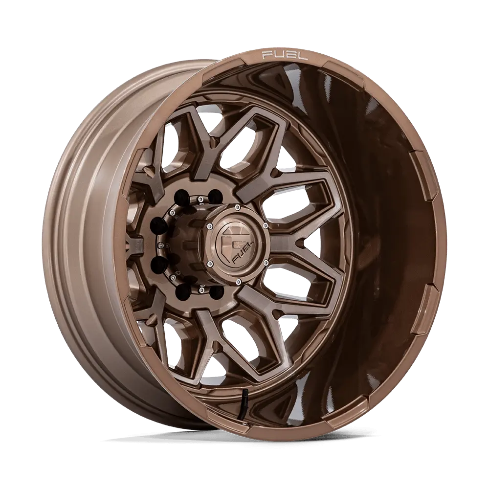 Fuel Wheels | Flux Dually | Platinum Bronze 1