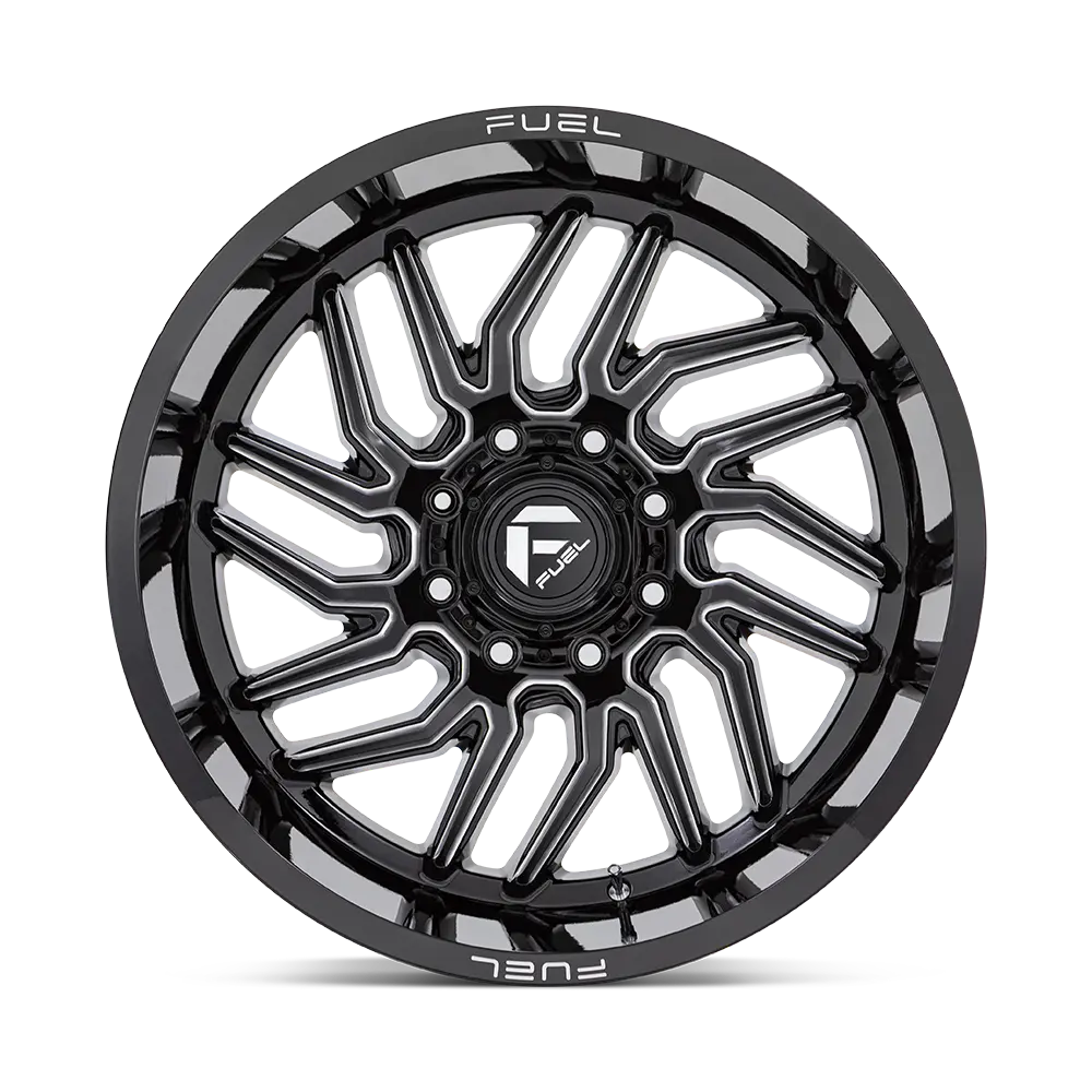 Fuel Wheels | Hurricane | Gloss Black Milled 3