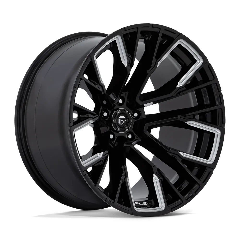 Fuel Wheels | Rebar | Gloss Black Milled 1
