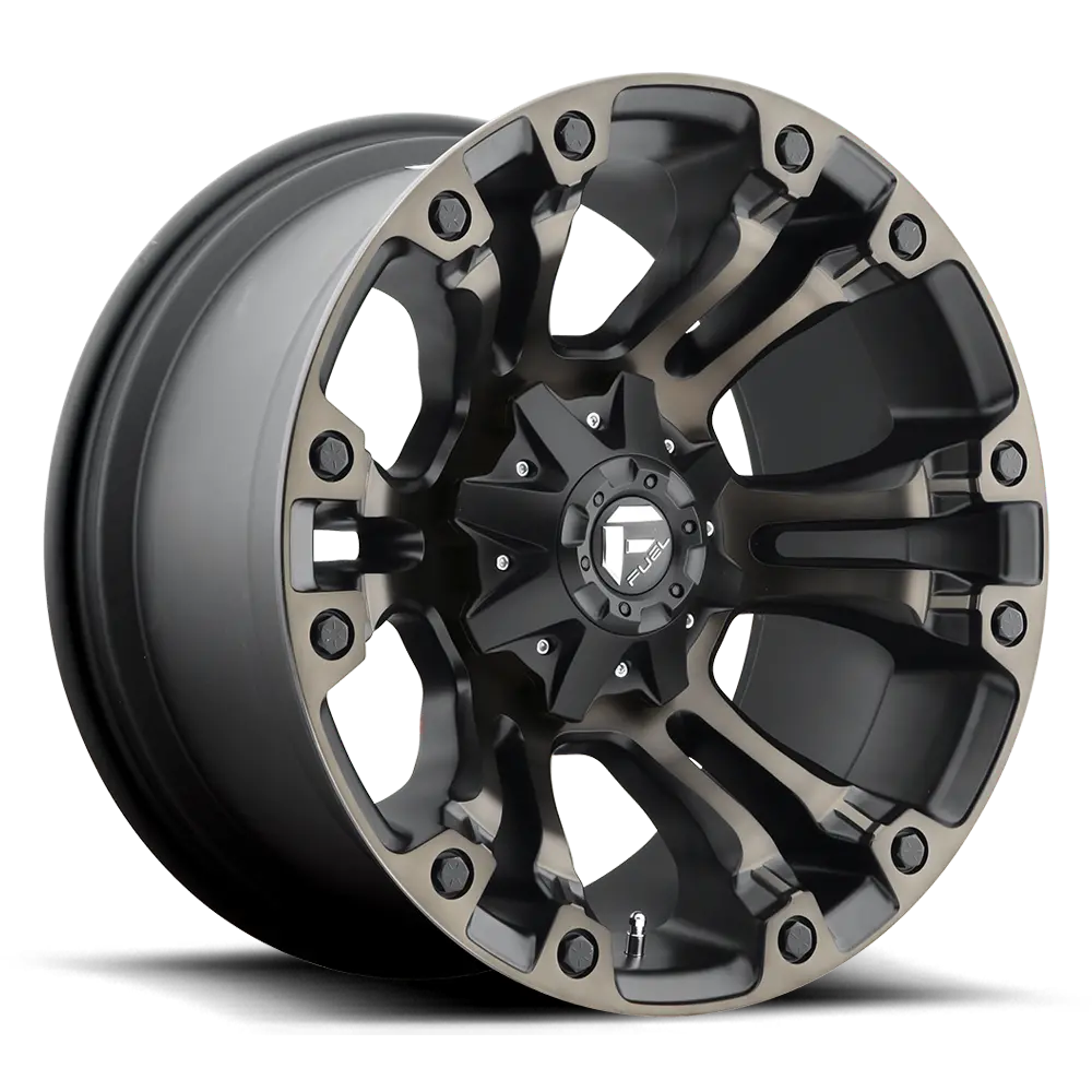 Fuel Wheels | Vapor | Matte Black Double Dark Tint 1
