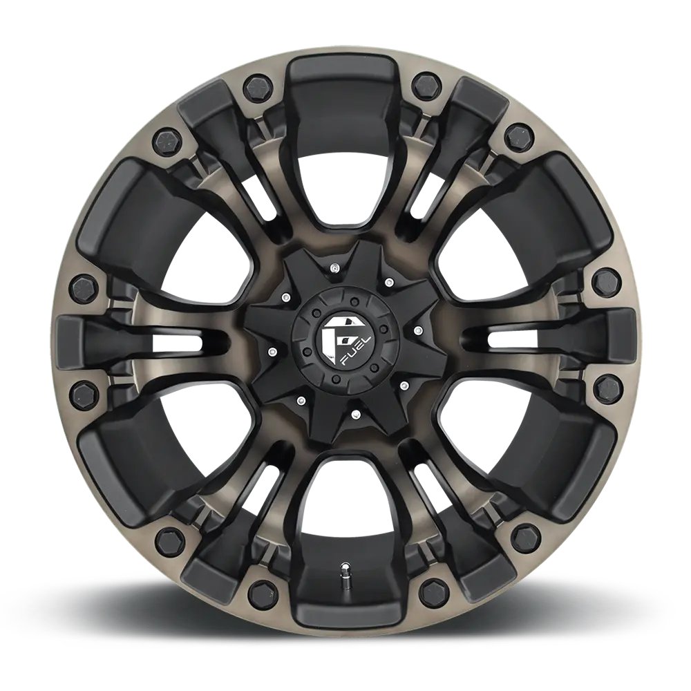 Fuel Wheels | Vapor | Matte Black Double Dark Tint 3