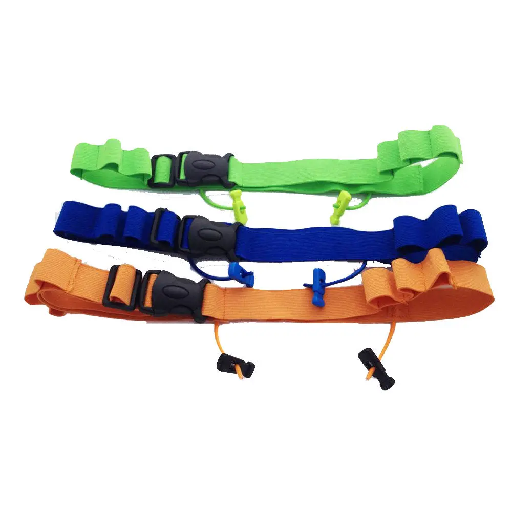 Teen/Adult Triathlon Race Number Belt For Gels 1