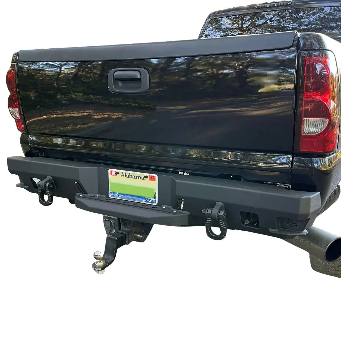 1999-2007 Chevy Silverado 1500/2500/3500 Octane Rear Bumper 1