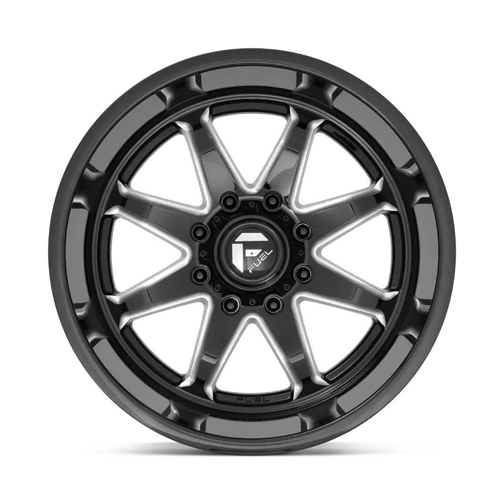 Fuel Wheels | Hammer | Gloss Black Milled 3