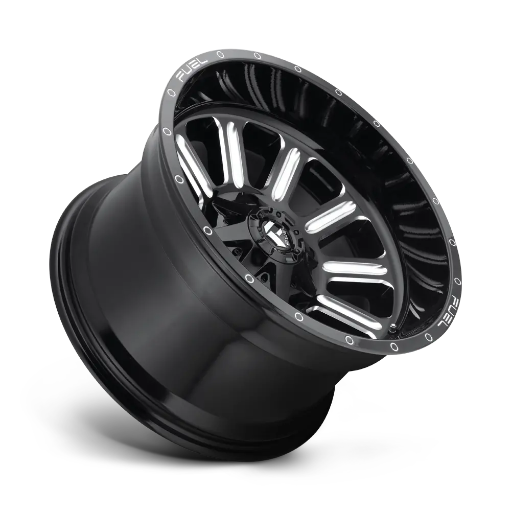 Fuel Wheels | Hardline | Gloss Black Milled 2