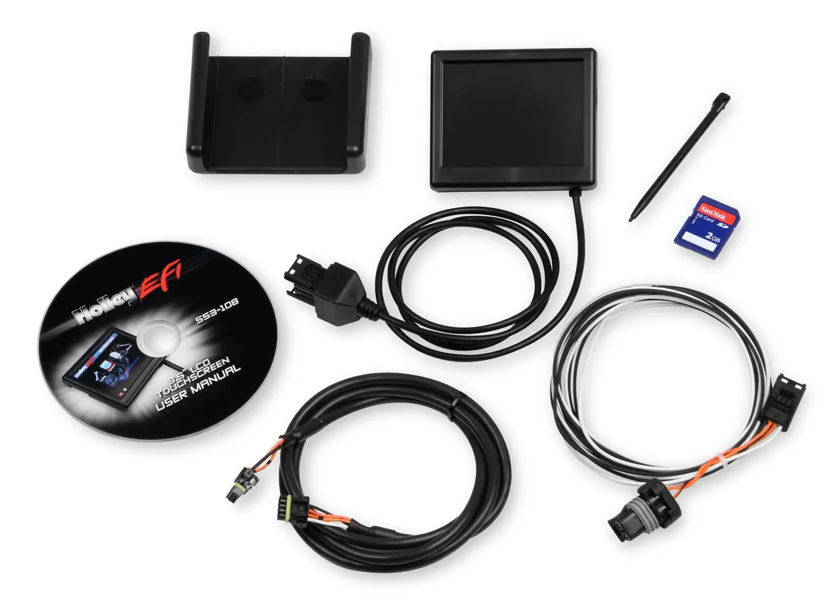 Holley 3.5In Lcd Touchscreen Upgrades 1