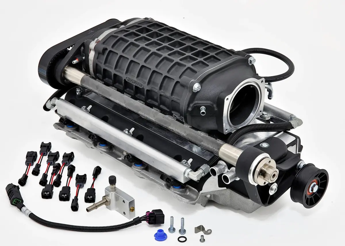 Tvs2300 Hot Rod Supercharger Kit With Corvette Drive 1