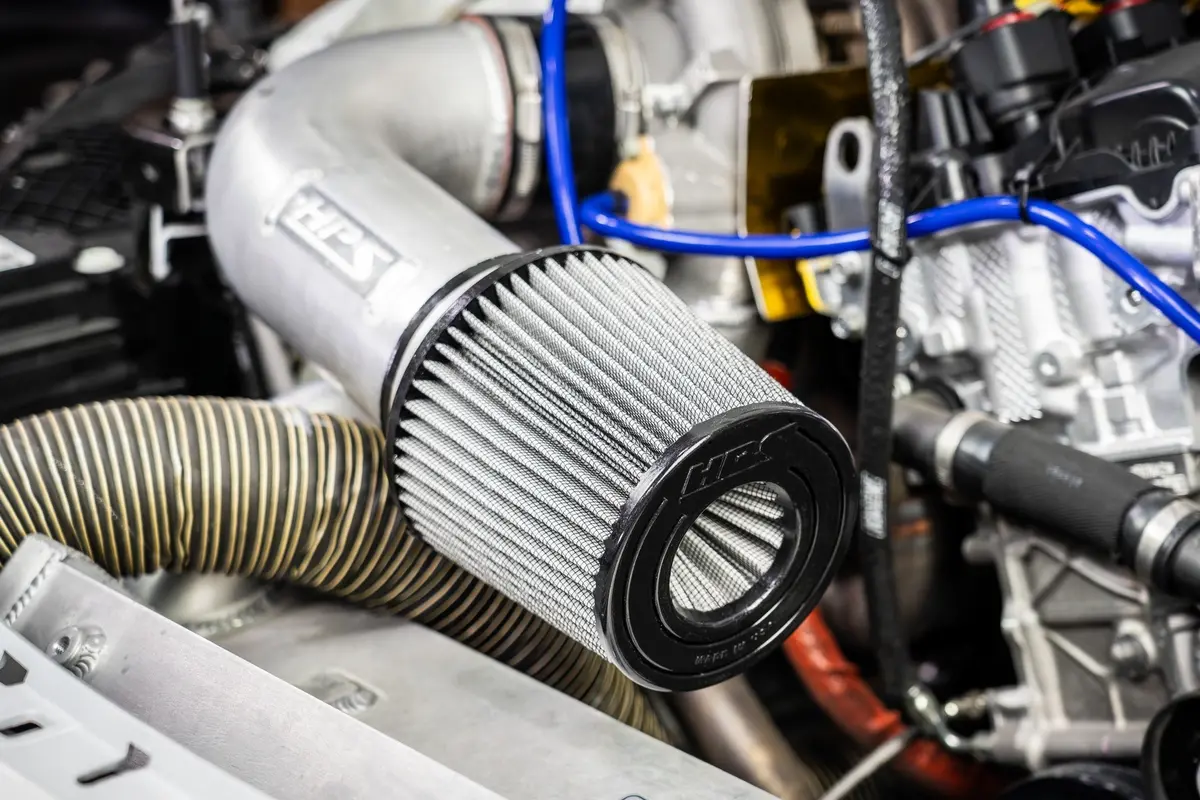Hps Performance 3.5" Open Top Dual Cone Air Filter, 6.5" Length, Hps-4343 2