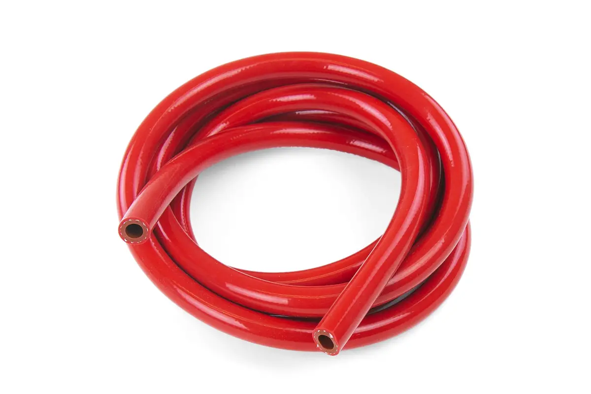Hps 9/16" (14Mm) Id High Temperature Reinforced Silicone Heater Hose Tubing, 10 Feet Roll, Red 1
