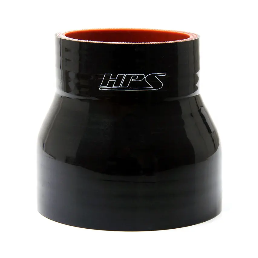 Hps 1-7/8" - 2" Id , 3" Length, Silicone Reducer Coupler Hose, High Temp 4-Ply Reinforced, Black (48Mm - 51Mm Id , 76Mm Long) 1