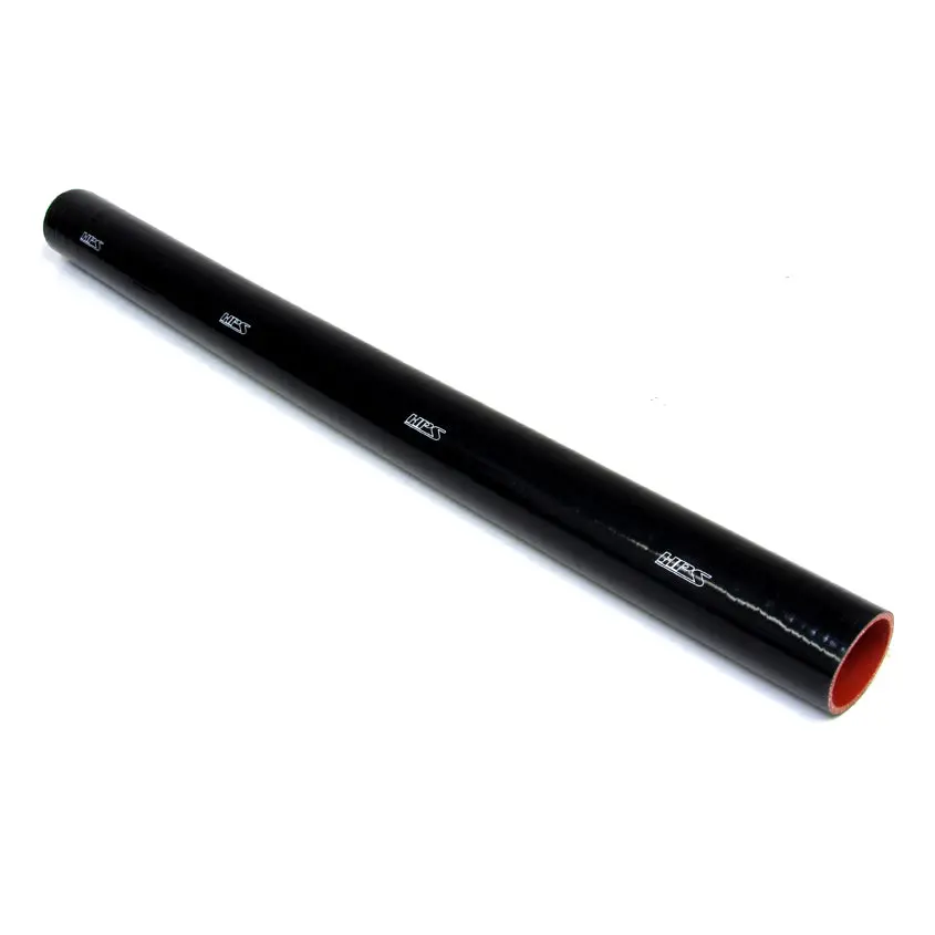 Hps 7/16" Id , 3 Feet Long High Temp 4-Ply Reinforced Silicone Coolant Tube Hose Black (11Mm Id) 1
