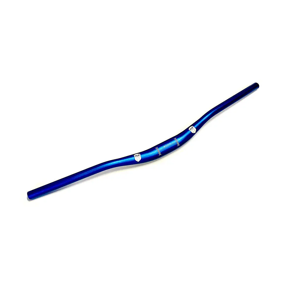 Hup 19Mm Kids Mtb Riser Blue 660Mm Handlebars 1
