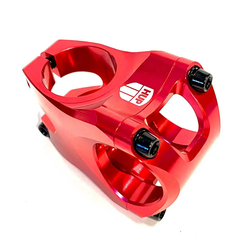 Hup Cnc 35Mm Mtb Stem In Red For Trail, Xc, Am & Enduro 1
