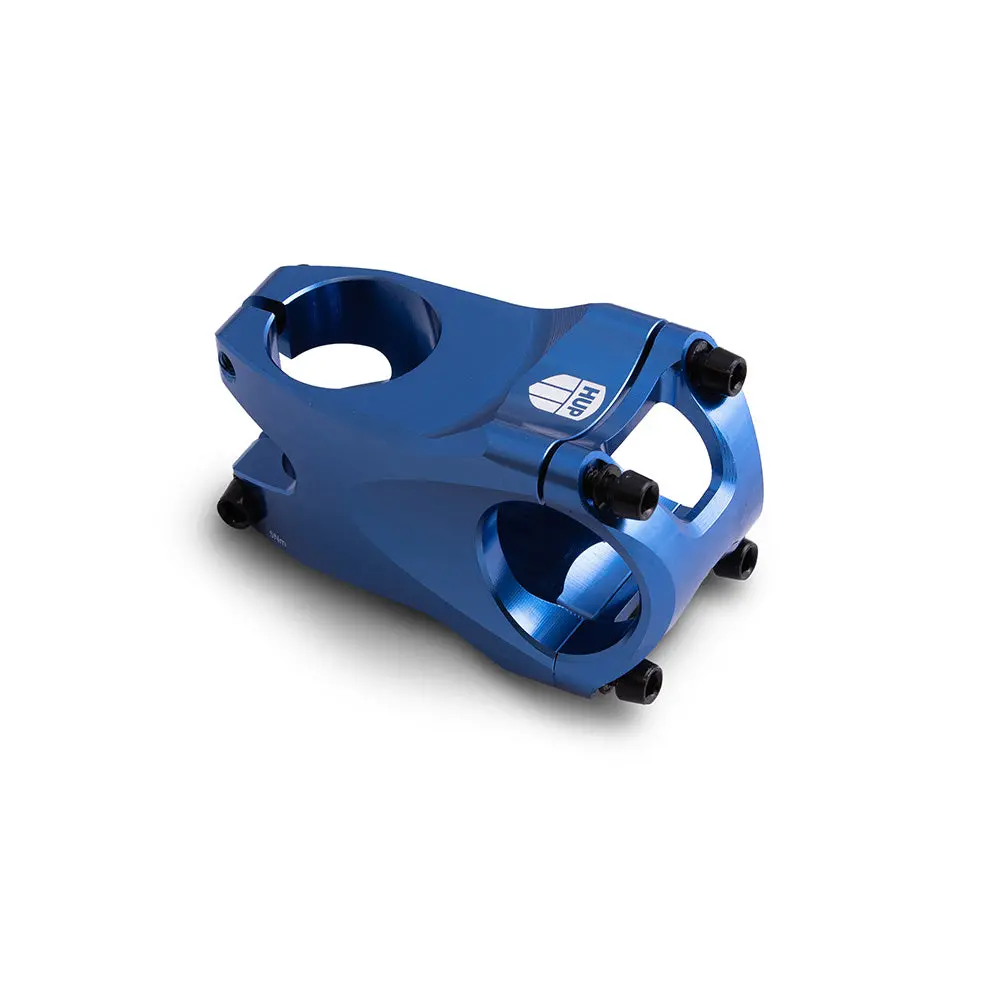 Hup Cnc 50Mm Mtb Stem In Blue For Trail, Xc, Am & Enduro 1