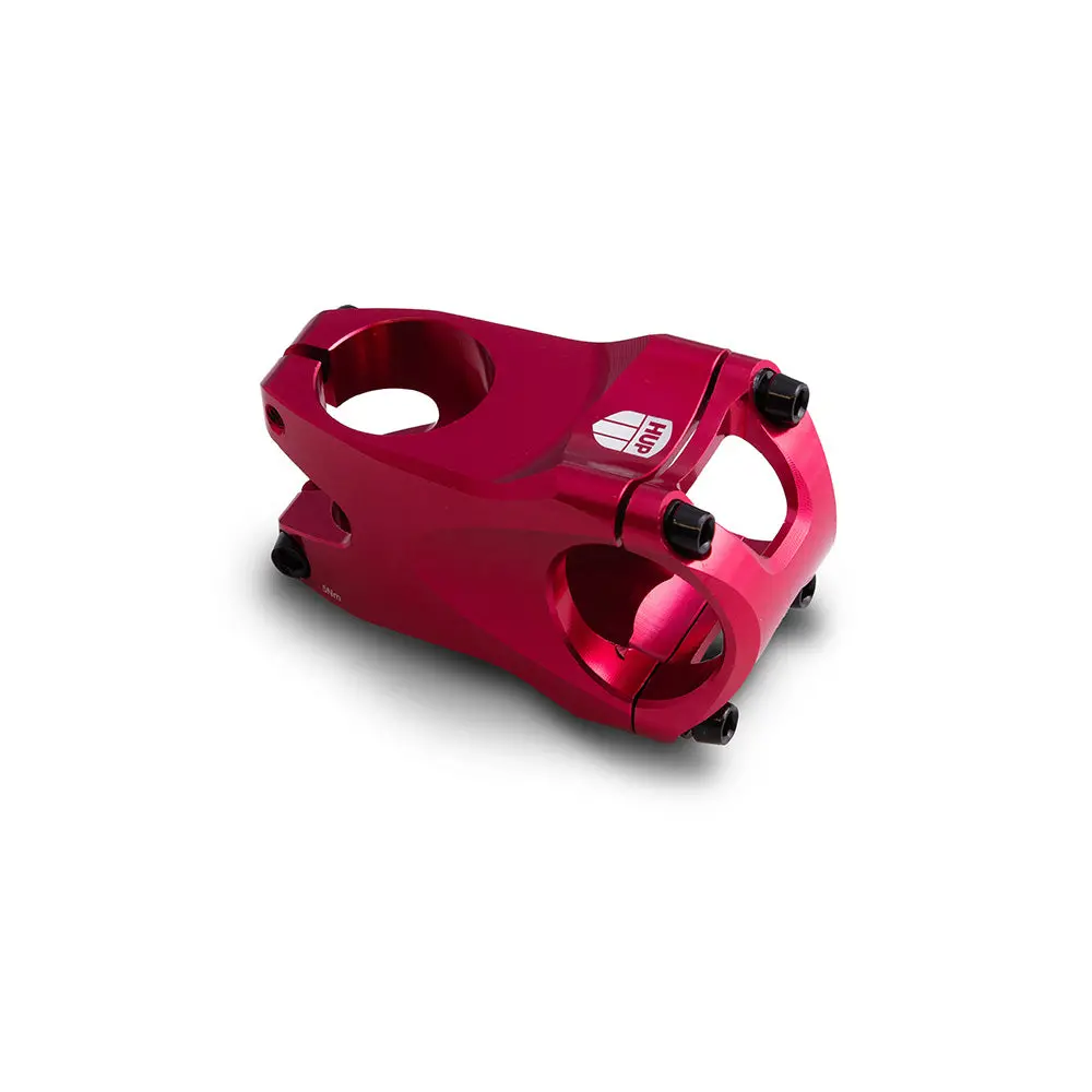 Hup Cnc 50Mm Mtb Stem In Red For Trail, Xc, Am & Enduro 1