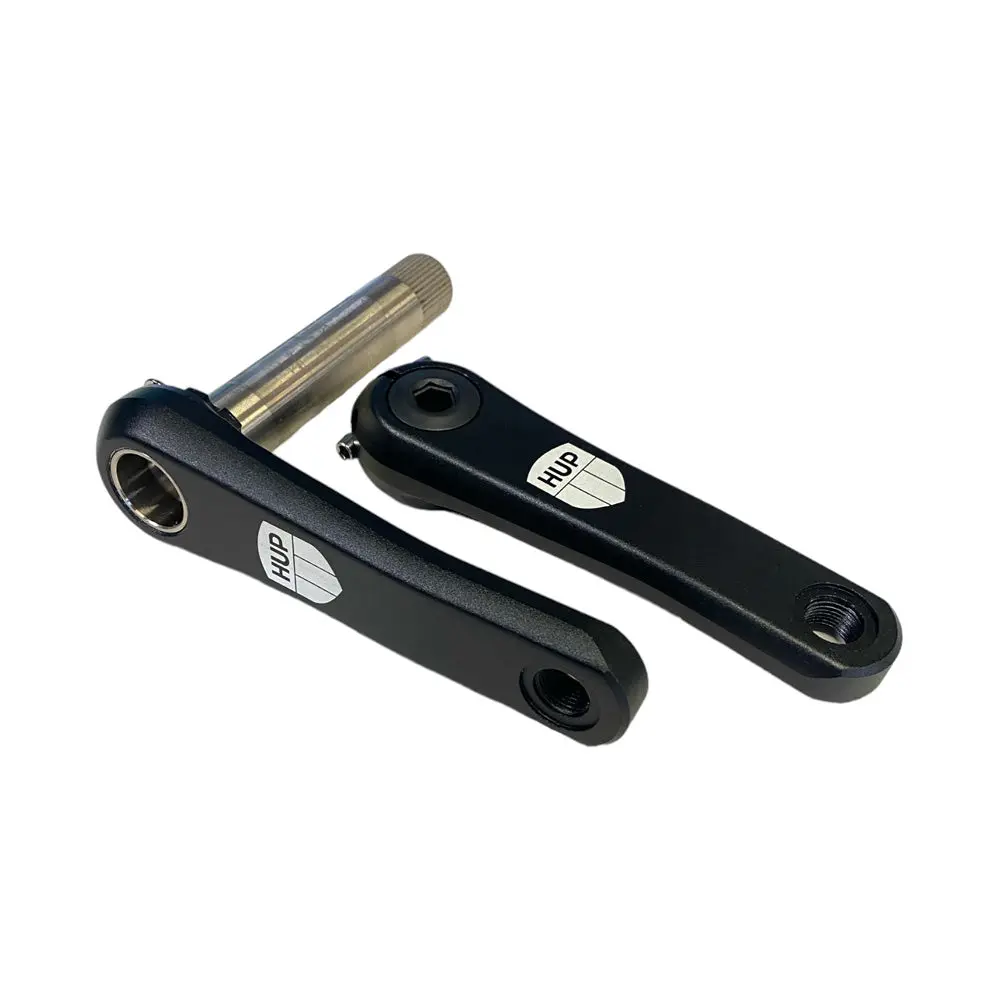 Hup 2-Piece Road/Cx/Xc Cranks: Hollow Axle (3-Bolt Dm) Short Cranks 1