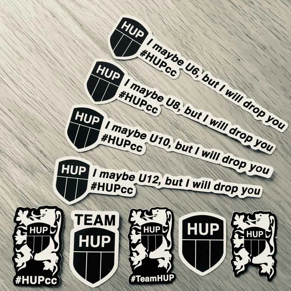 Hup Cycling Sticker Set 1