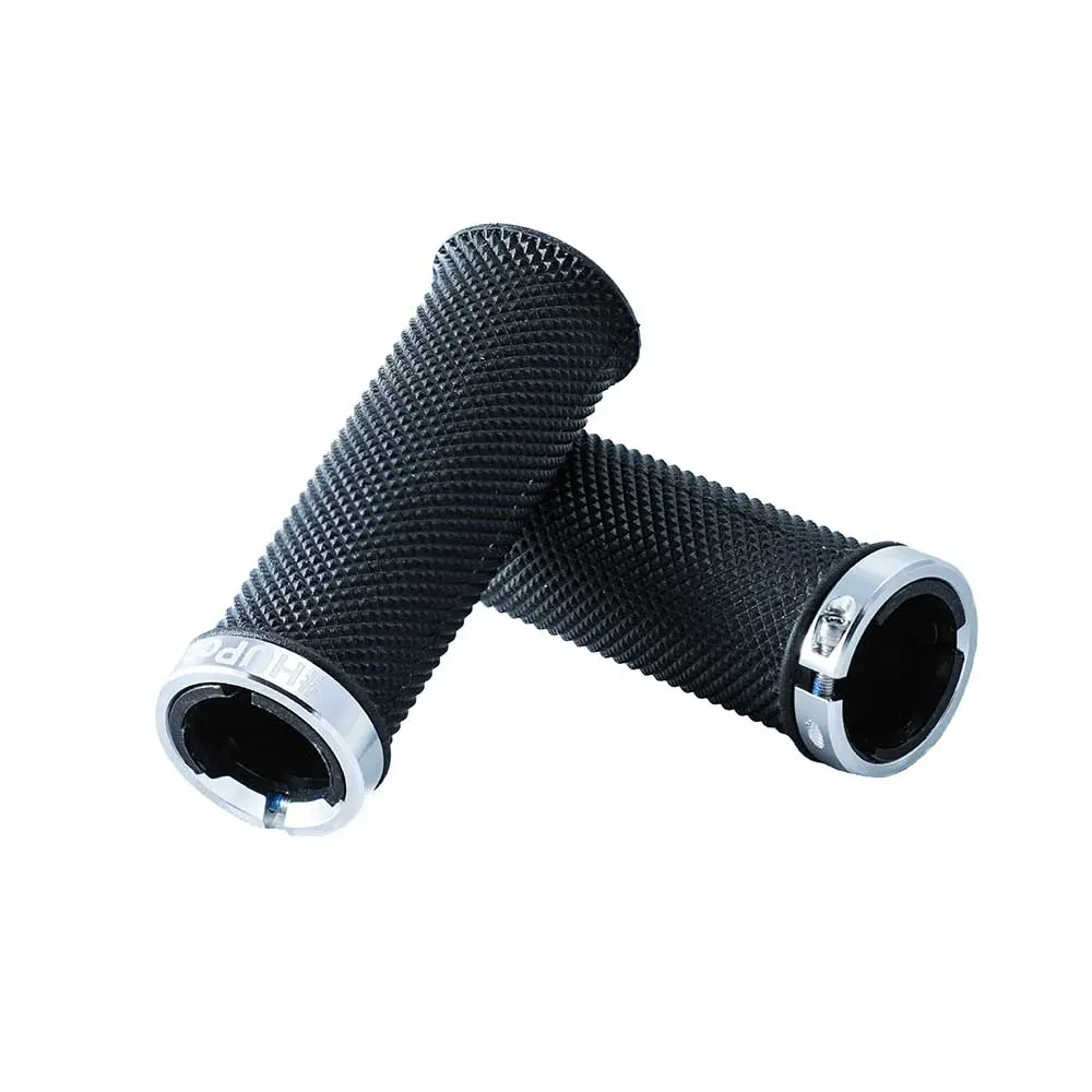 Hup Kids Short Mtb 22.2Mm Handlebar Grips (Silver) 1
