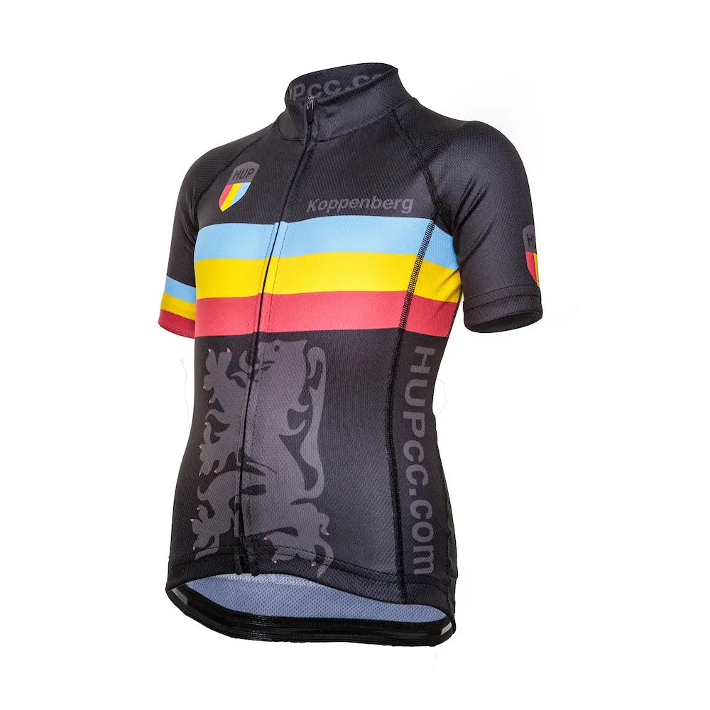 Hup Koppenberg Kids Short Sleeved Cycling Jersey 1