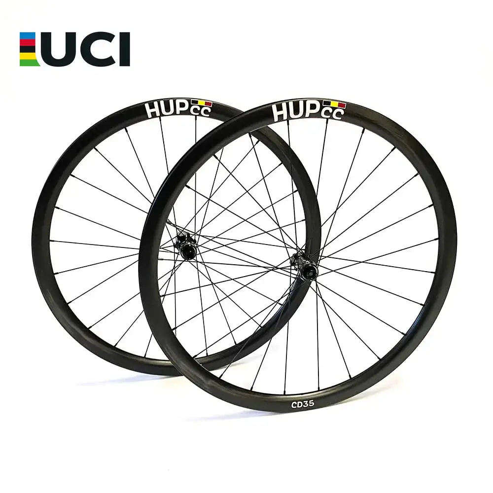 Hup Cd35 Carbon Wheels - Uci Approved & British Cycling Legal 1