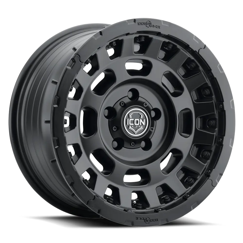 Icon Alloys | Hammer Pro | Satin Black / Silver Machined / Charcoal 1