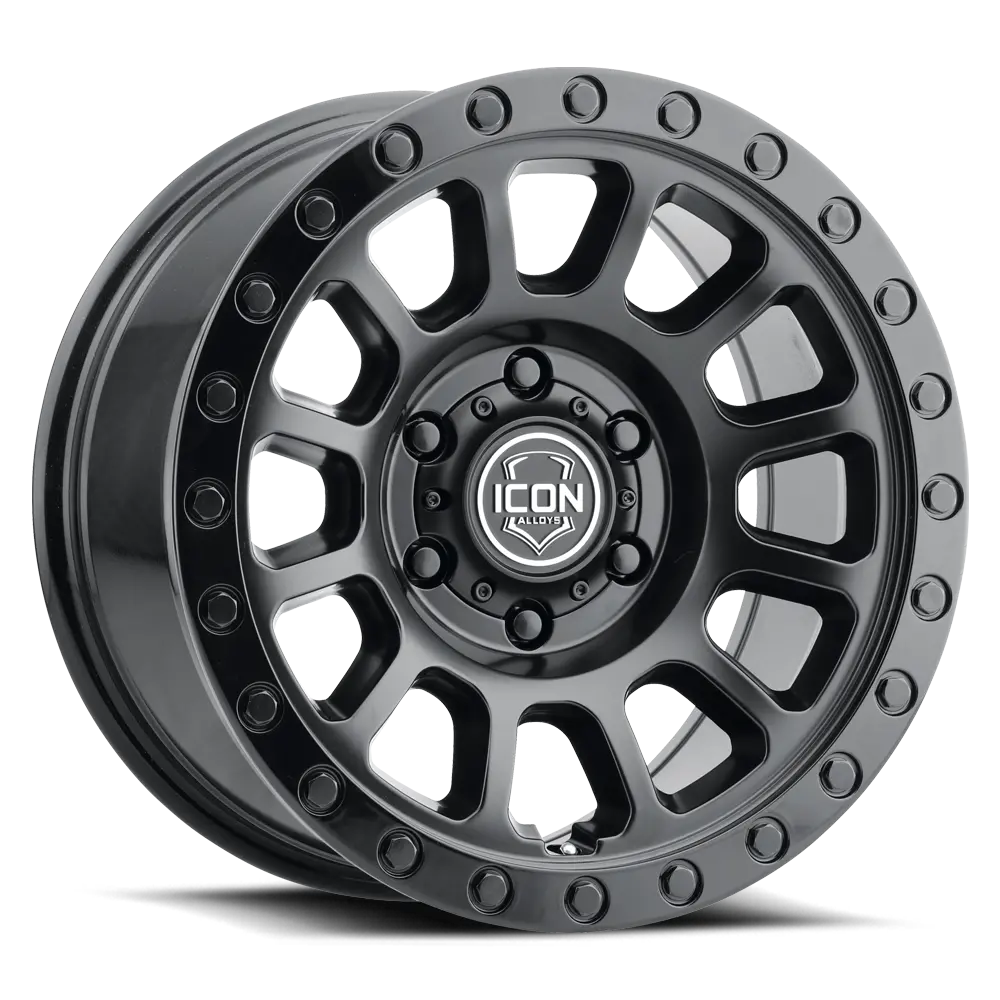 Icon Alloys | Hulse | Double Black / Silver Machined 1
