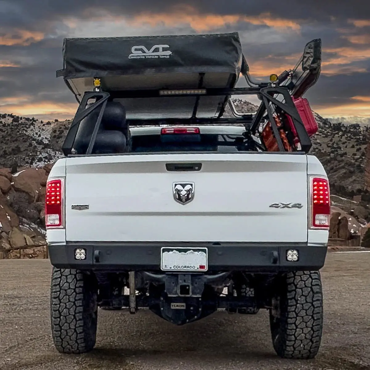 2010-2025 Ram 2500/3500 Octane High Clearance Rear Bumper 2