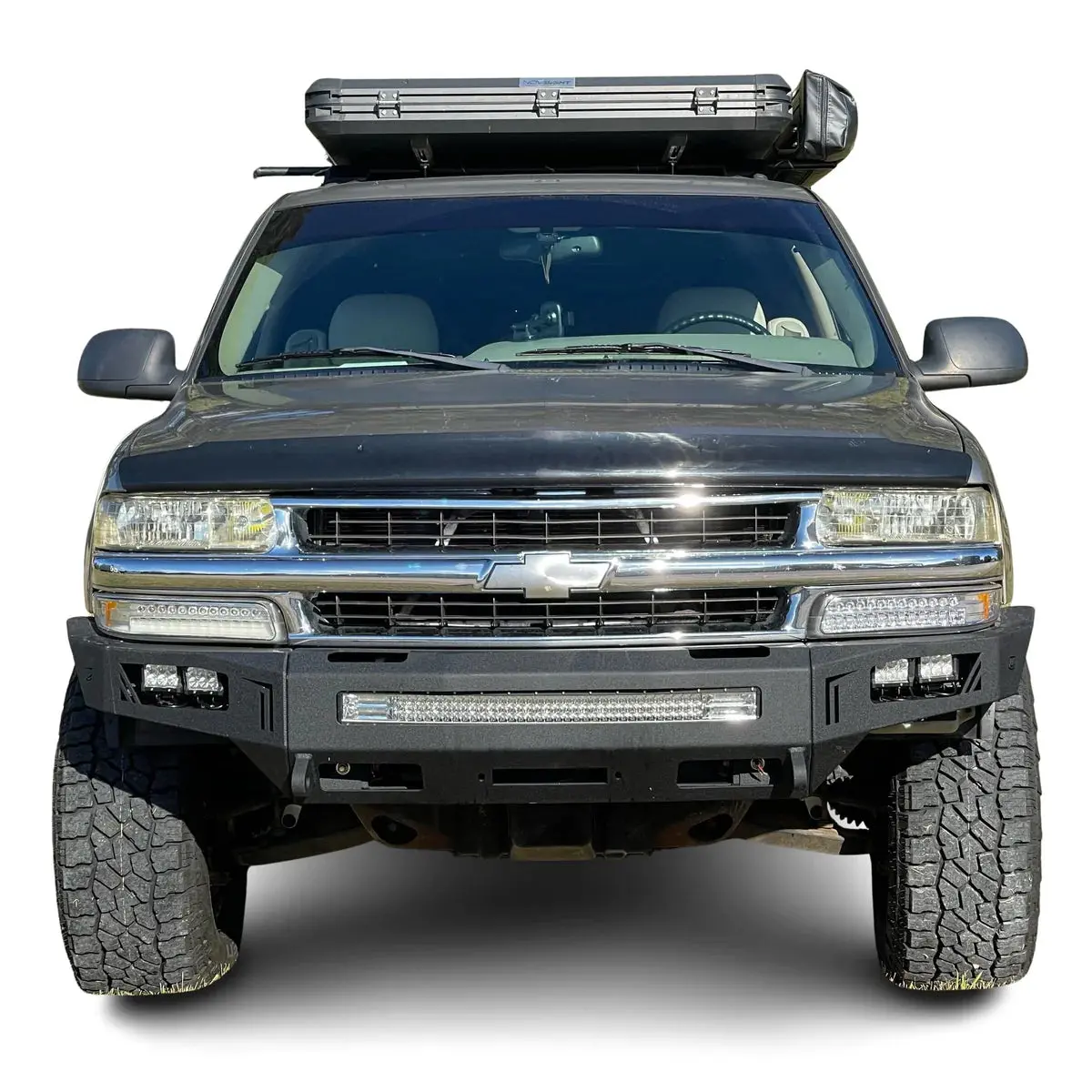 1999-2002 Chevy 1500 & 2000-2006 Tahoe/Suburban Octane Front Winch Bumper 1