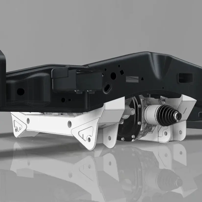 Ford Raptor Gen1/Gen2 & 2009+ F150 Heavy Duty Rear A-Arm Crossmember 1
