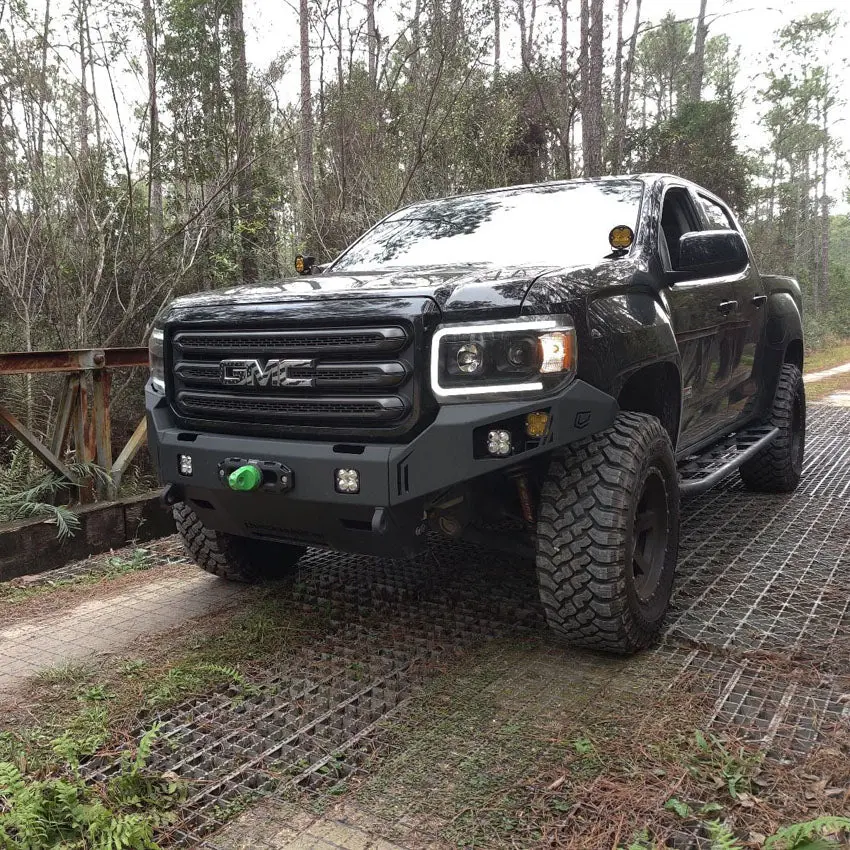 2015-2019 Gmc Canyon Octane Front Winch Bumper 2