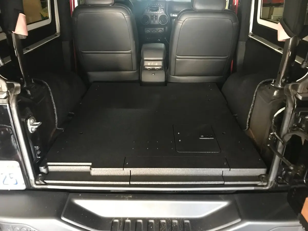 Jeep Wrangler 2007-2018 Jk 2 Door - Rear Plate Systems 1