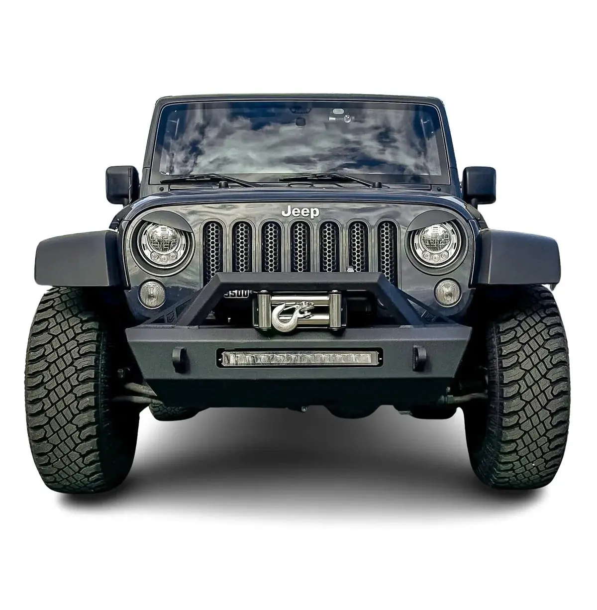 2007-2018 Jeep Wrangler Jk Front Bumper 1
