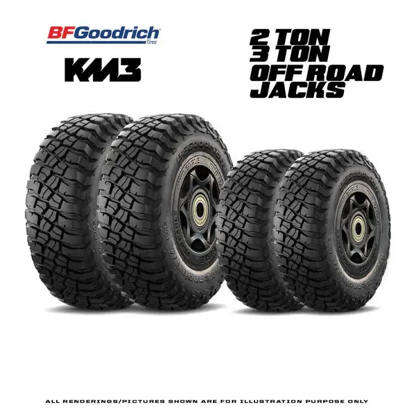 Pro Eagle Bfgoodrich Km3 Tire Set 6″ & 8″ Sku: Bfg68set 1